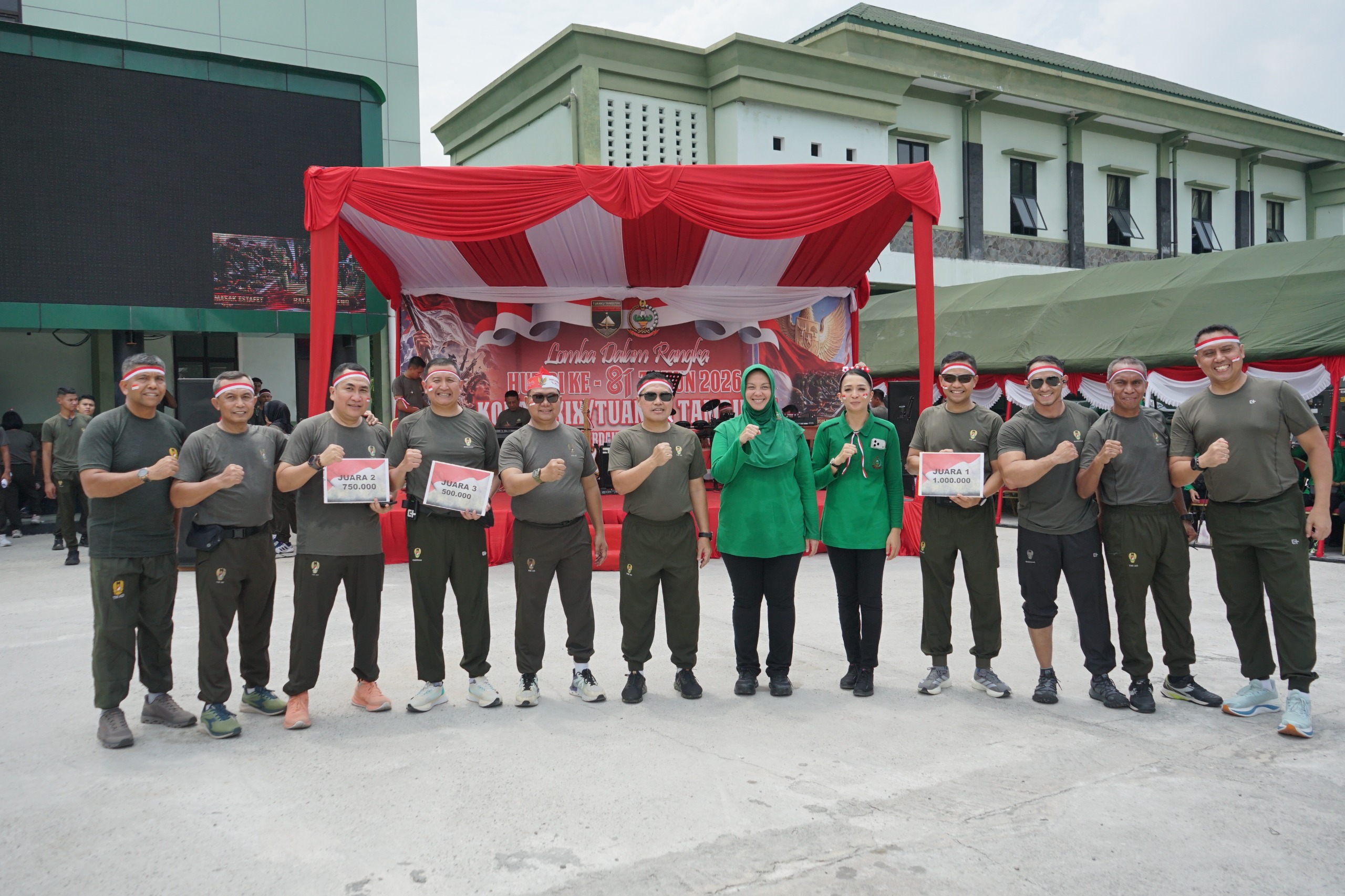 Bukan Sekadar Lomba, Semangat Persatuan Menguat di HUT ke-81 RI Kodam XIX Tuanku Tambusai